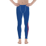 Very Durable "POSITIVITY" Print Men's Sports Compression Pants