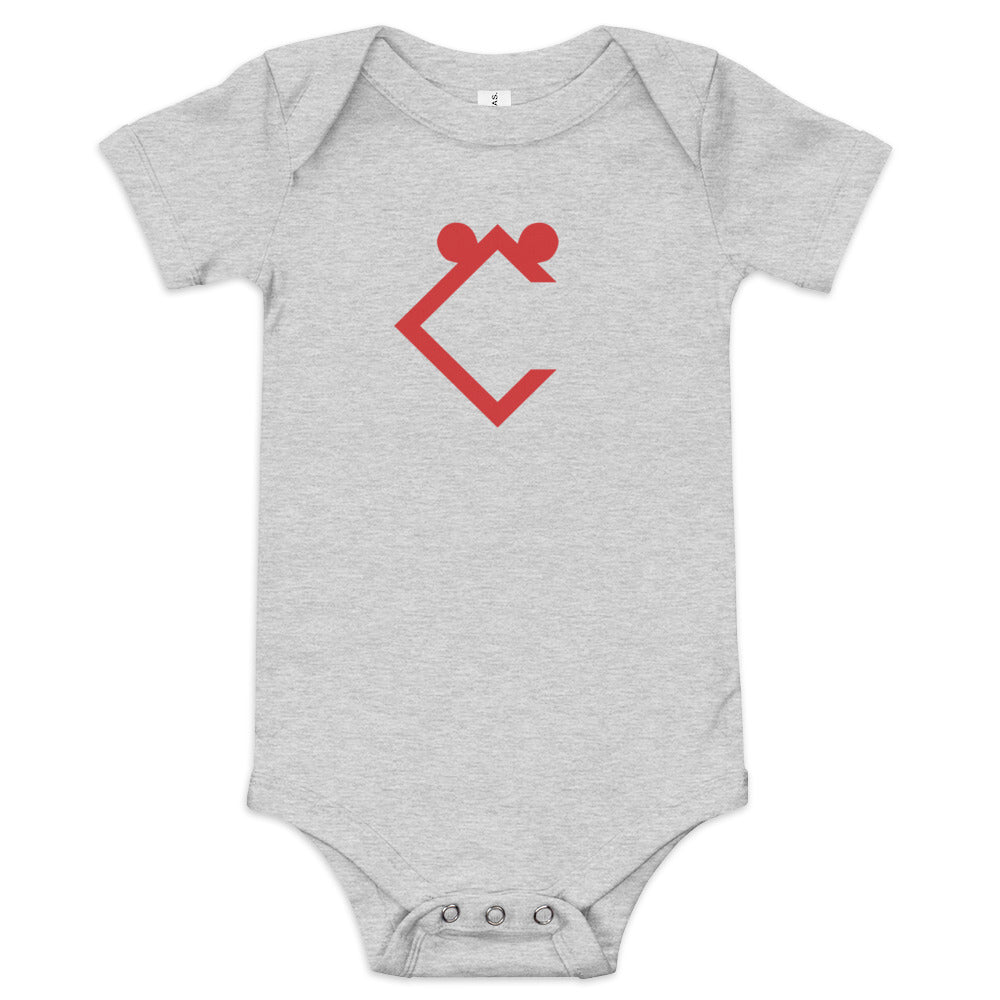 Very Durable Unisex "CUBVENGERS Logo" Print Onesies