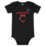 Very Durable Unisex "POSITIVITY" Print Onesies