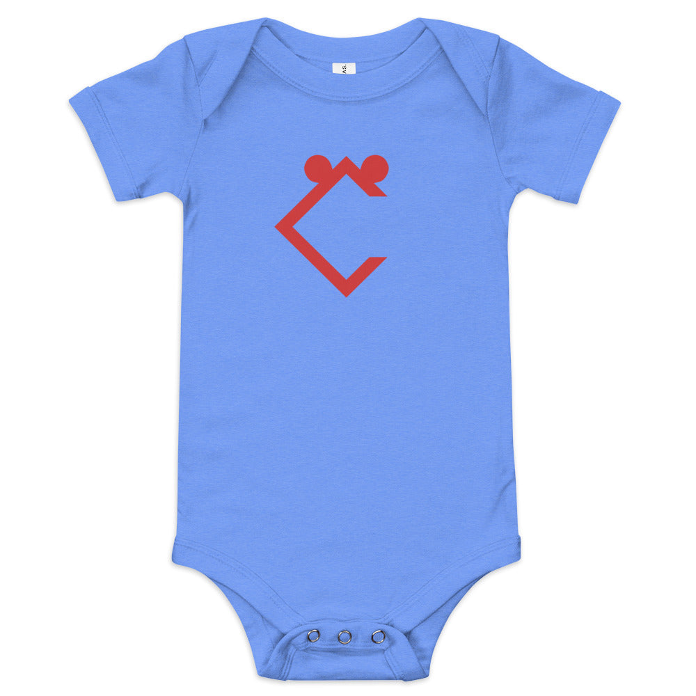 Very Durable Unisex "CUBVENGERS Logo" Print Onesies