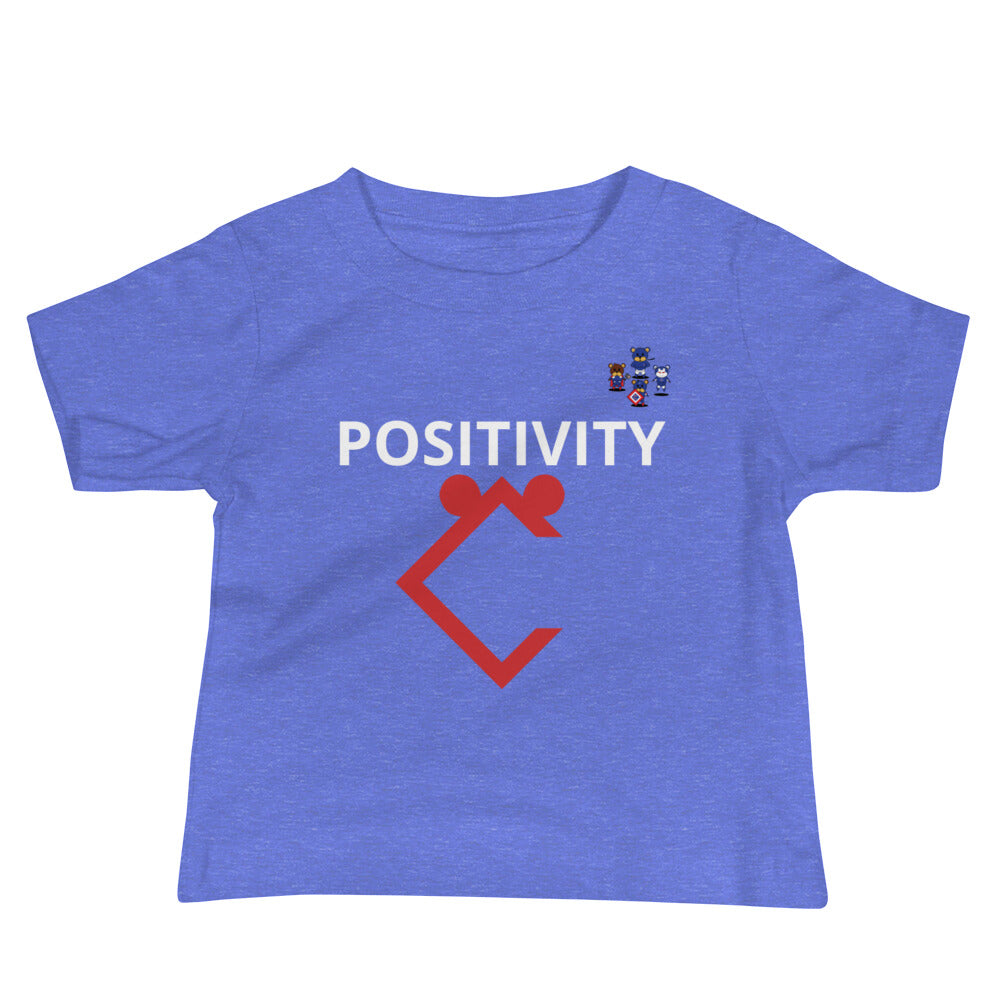 Very Durable Unisex "POSITIVITY" Print T-Shirt