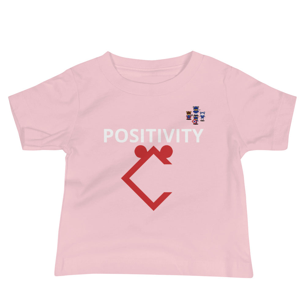 Very Durable Unisex "POSITIVITY" Print T-Shirt