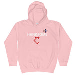 Very Durable Boy's "HANDSOME" Print Hoodie