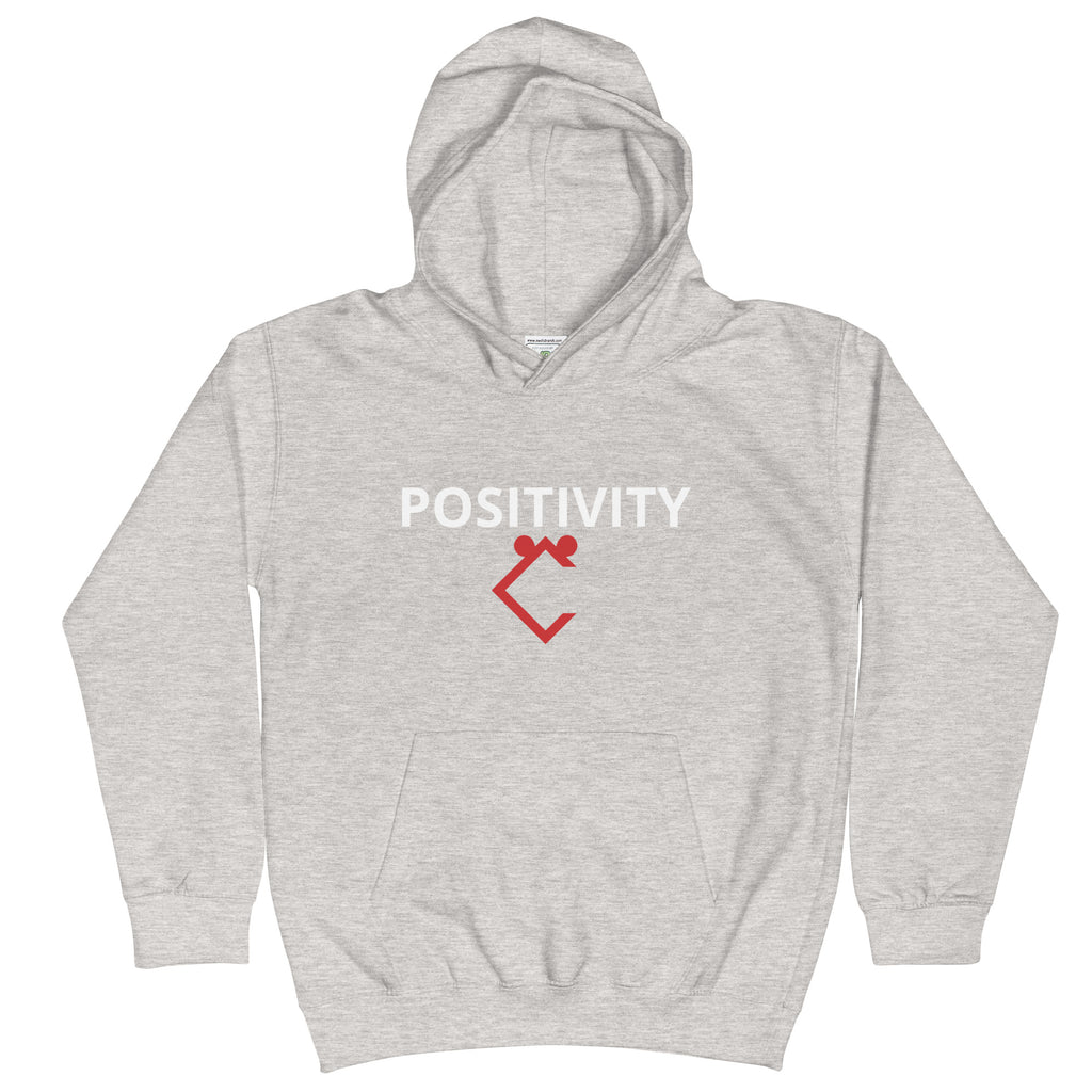 Very Durable Unisex "POSITIVITY" Print Hoodie... On Sale!