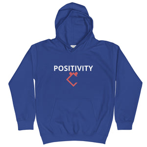 Very Durable Unisex "POSITIVITY" Print Hoodie... On Sale!