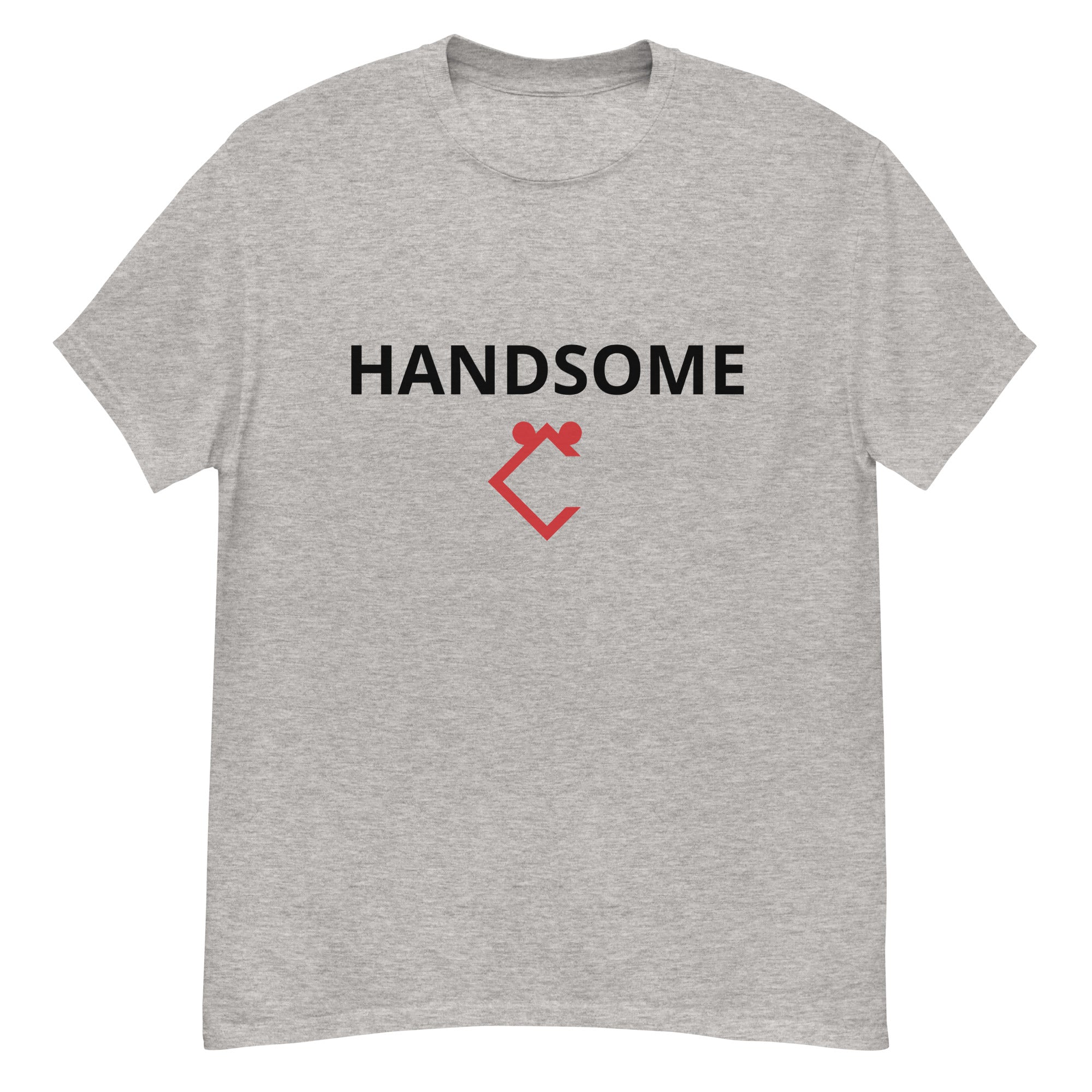 Very Durable Boy's "HANDSOME" Print T-Shirt