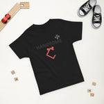 Very Durable Boy's  "HANDSOME" Print T-Shirt