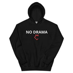 Very Durable "NO DRAMA" Print Hoodie