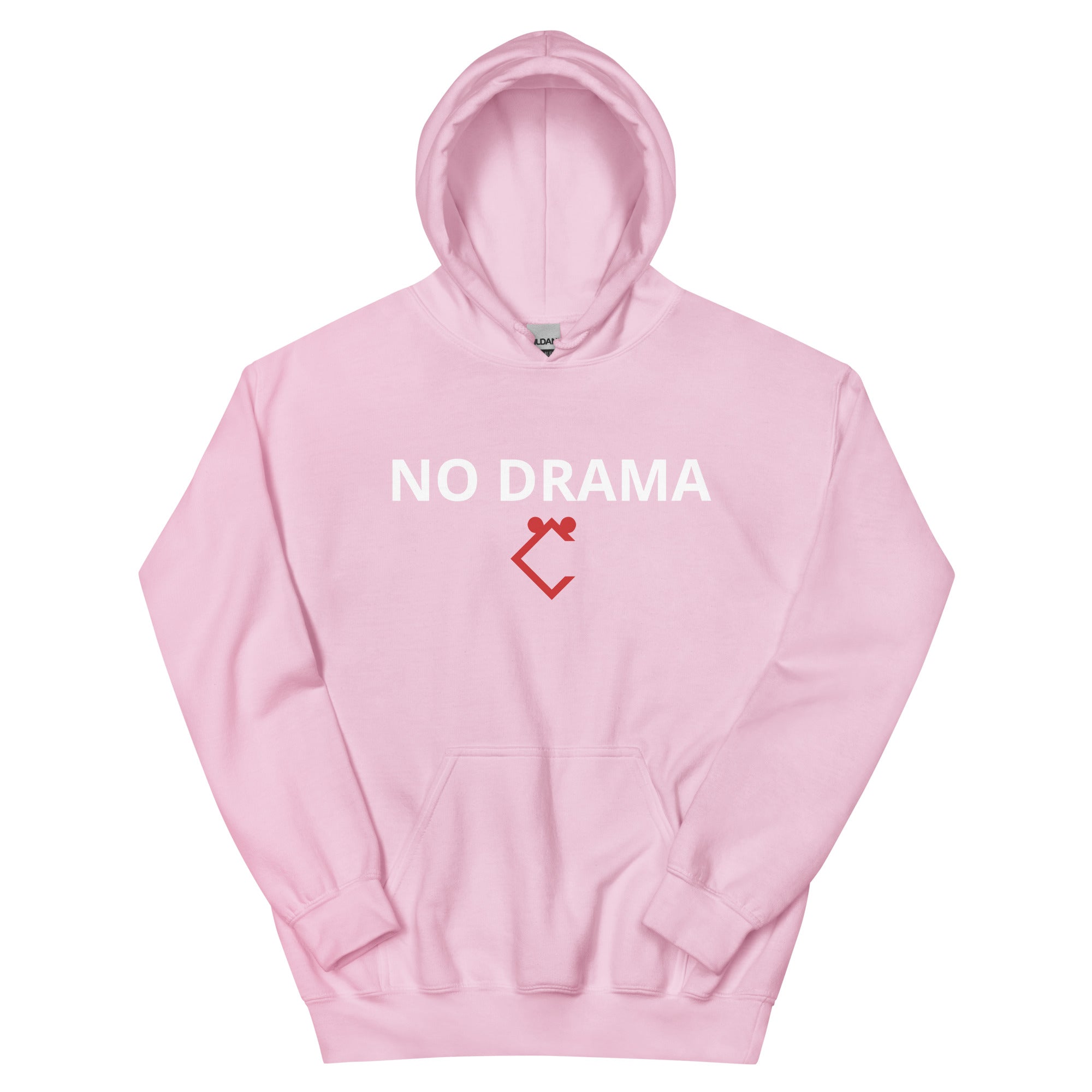 Very Durable "NO DRAMA" Print Hoodie