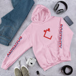 Very Durable Unisex "LOGO / POSITIVITY" Print Hoodie