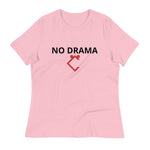 Very Durable "NO DRAMA" Print Relaxed T-Shirt