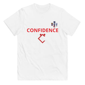 Very Durable Unisex "CONFIDENCE" Print T-Shirt