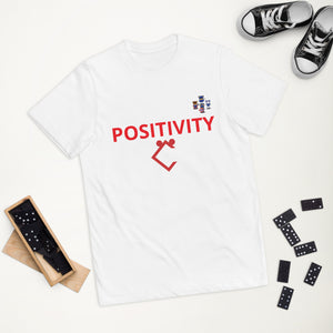 Very Durable Unisex "POSITIVITY" Print T-Shirt