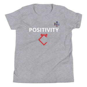 Very Durable Unisex "POSITIVITY" Print T-Shirt