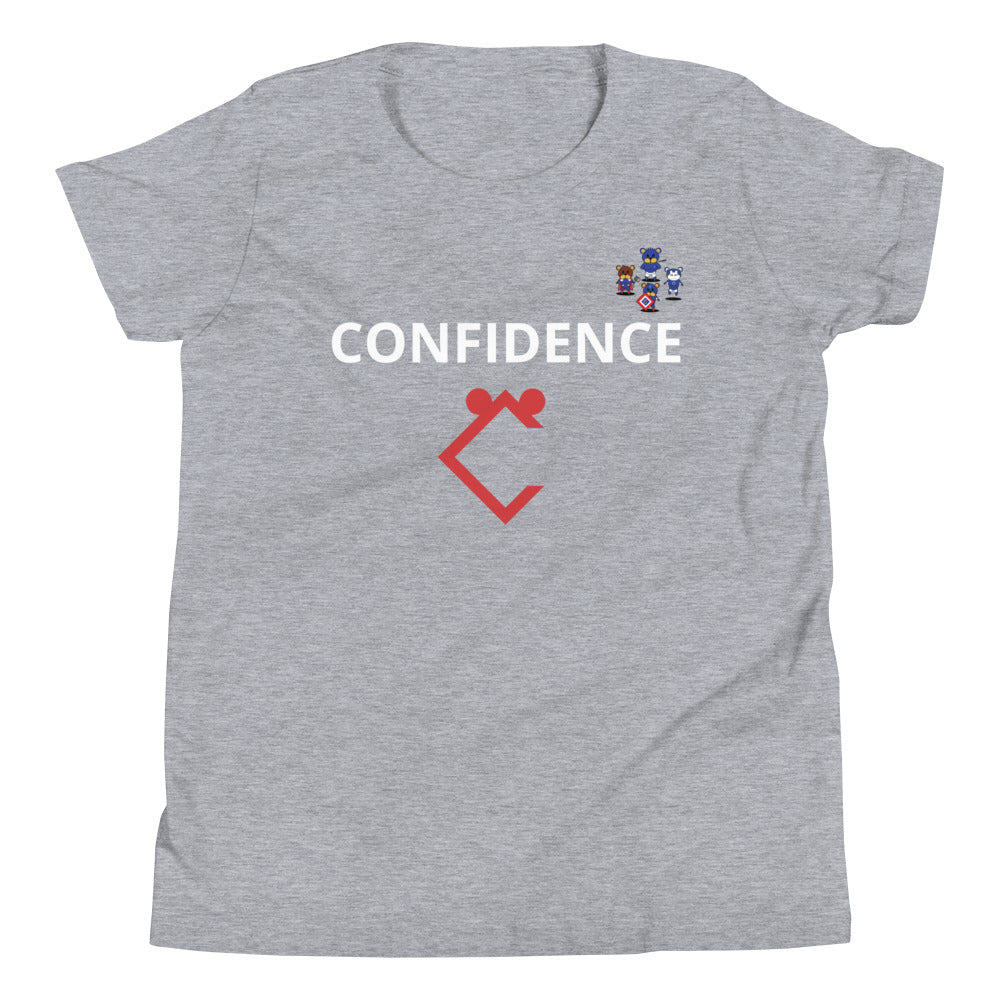 Very Durable Unisex "CONFIDENCE" Print T-Shirt