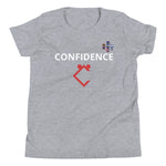 Very Durable Unisex "CONFIDENCE" Print T-Shirt