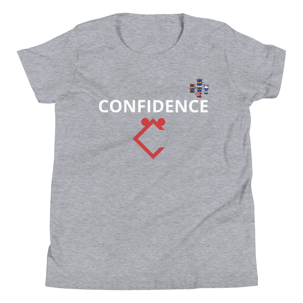 Very Durable Unisex "CONFIDENCE" Print T-Shirt