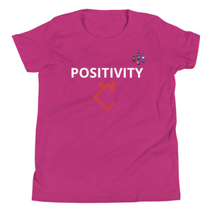 Very Durable Unisex "POSITIVITY" Print T-Shirt