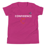 Very Durable Unisex "CONFIDENCE" Print T-Shirt