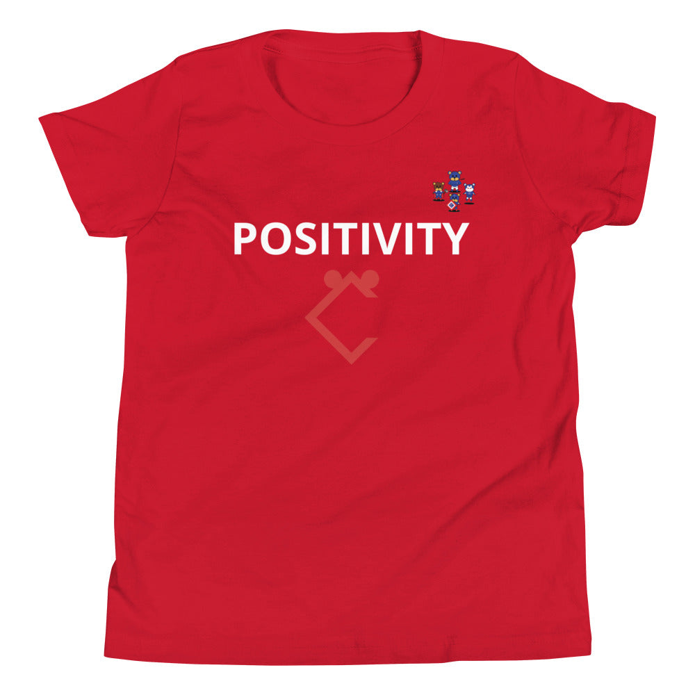 Very Durable Unisex "POSITIVITY" Print T-Shirt