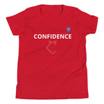 Very Durable Girl's "CONFIDENCE" Print T-Shirt