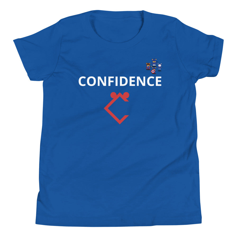 Very Durable Unisex "CONFIDENCE" Print T-Shirt