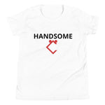 Very Durable Boy's "HANDSOME" Print T-Shirt