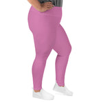 Very Durable "POSITIVITY" Print Plus Size Leggings