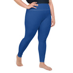 Very Durable "POSITIVITY" Print Plus Size Leggings