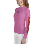 Very Durable Unisex "POSITIVITY" Print Rash Guard