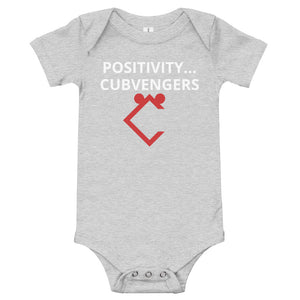 Very Durable Unisex "POSITIVITY" Print Onesies