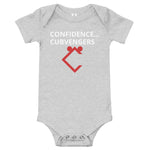 Very Durable Unisex "CONFIDENCE" Print Onesies