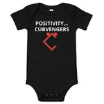 Very Durable Unisex "POSITIVITY" Print Onesies