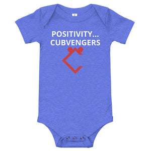 Very Durable Unisex "POSITIVITY" Print Onesies