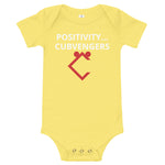 Very Durable Unisex "POSITIVITY" Print Onesies