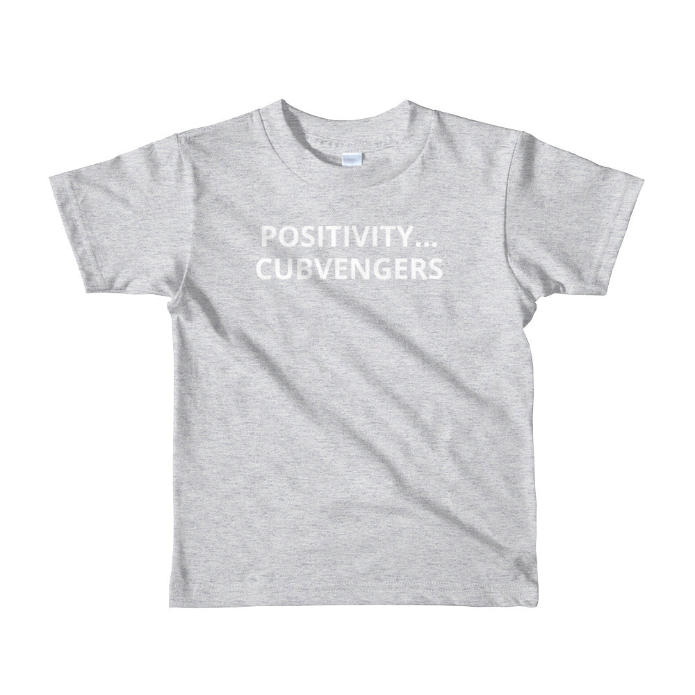 Very Durable Unisex "POSITIVITY" Print T-Shirt