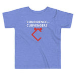 Very Durable Unisex Toddler "CONFIDENCE" Print T-Shirt