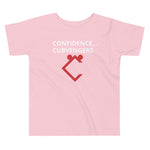 Very Durable Unisex Toddler "CONFIDENCE" Print T-Shirt