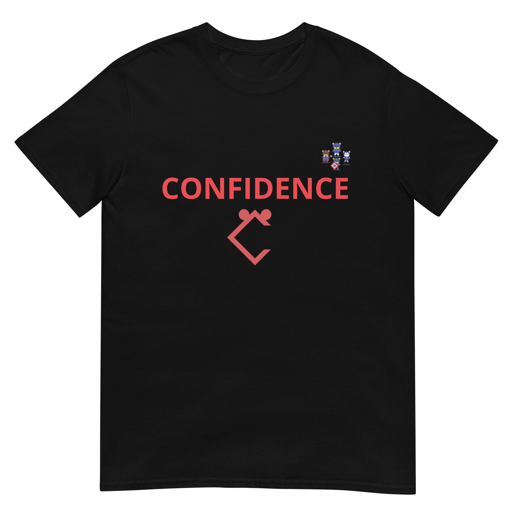 Very Durable "CONFIDENCE" Print T-Shirt