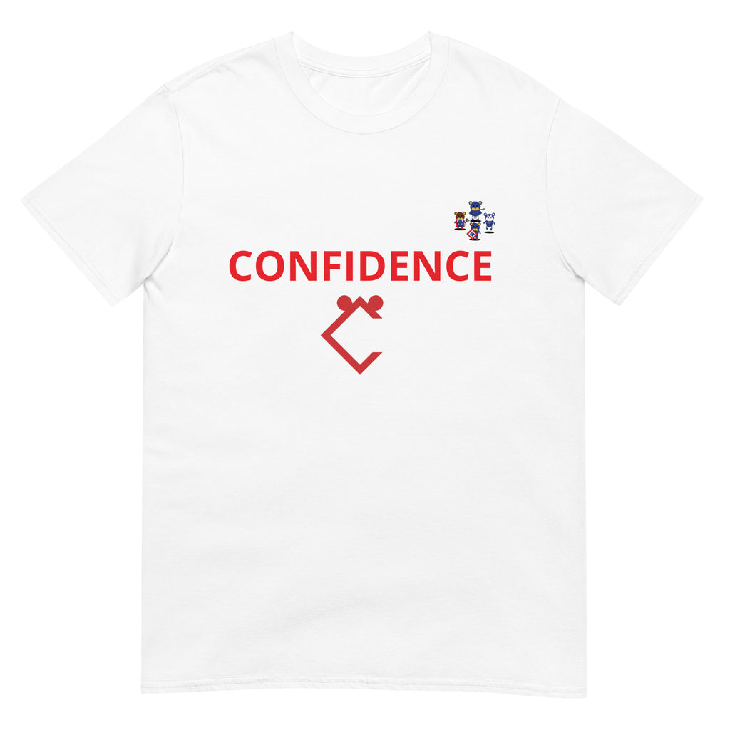 Very Durable "CONFIDENCE" Print T-Shirt