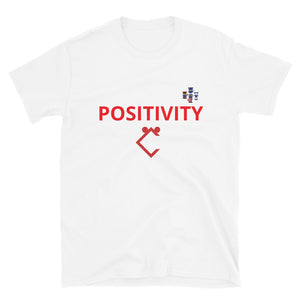 Very Durable "POSITIVITY" Print T-Shirt