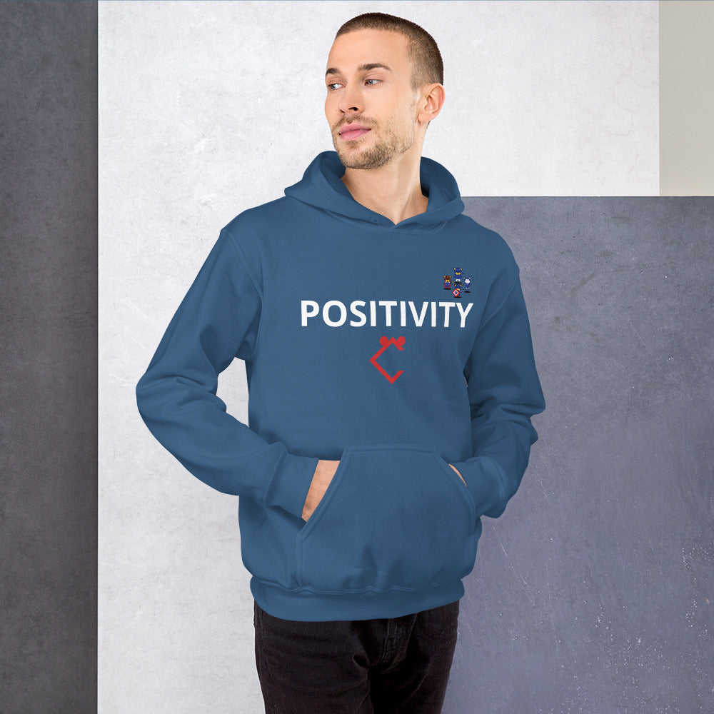 Very Durable "POSITIVITY" Print Hoodie