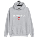 Very Durable "BEAUTIFUL" Print Hoodie