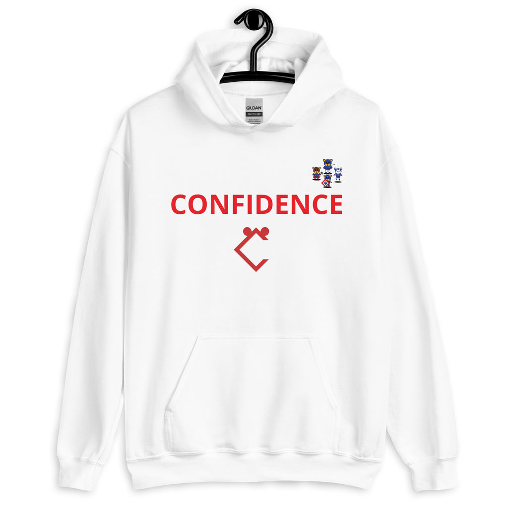 Very Durable "CONFIDENCE" Print Hoodie