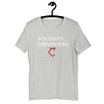 Very Durable "POSITIVITY" Print T-Shirt