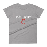 Very Durable "POSITIVITY" Print T-Shirt