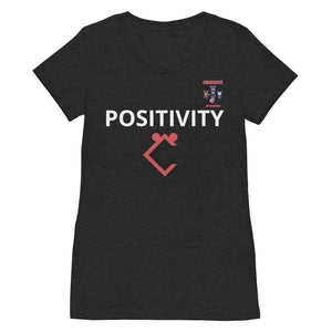 "POSITIVITY" Print T-Shirt