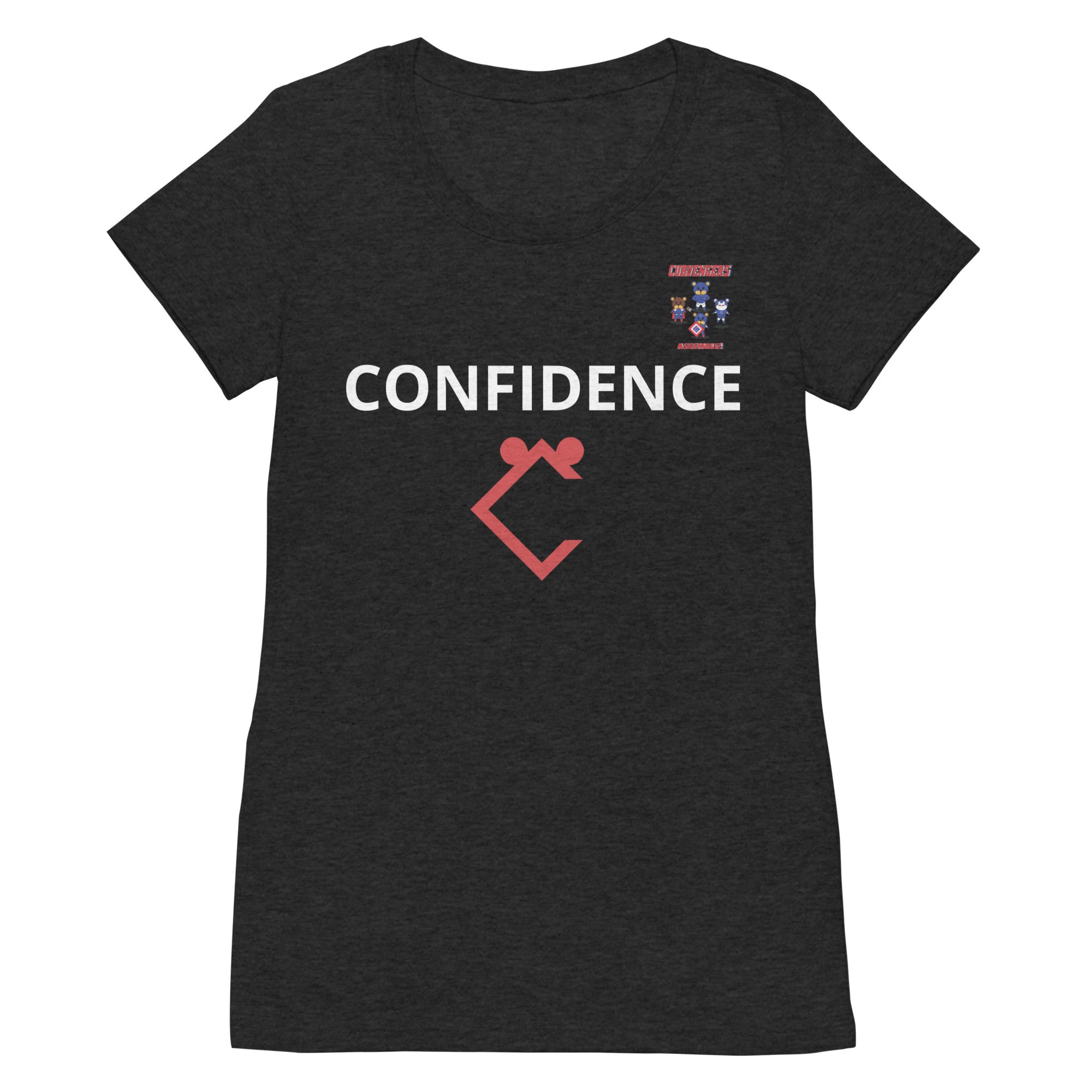 "CONFIDENCE" Print T-shirt