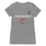 "CONFIDENCE" Print T-shirt