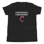 Very Durable Unisex "CONFIDENCE / CUBVENGERS" Print T-Shirt